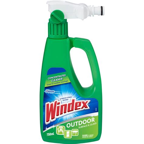 how to use windex outdoor