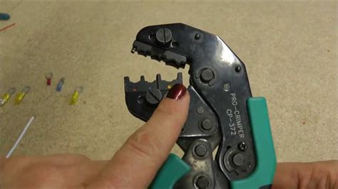 How To Use Wire Terminal Crimper