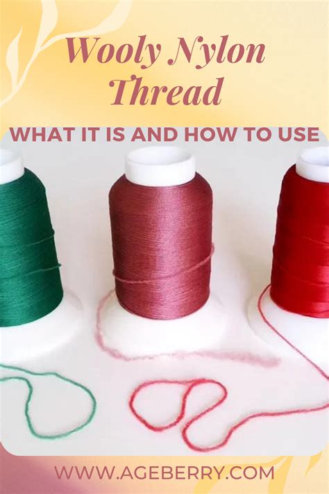 How To Use Wooly Thread In Serger