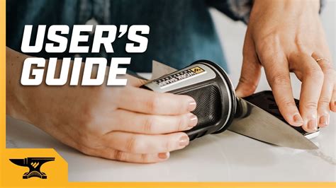 how to use work sharp rolling knife sharpener