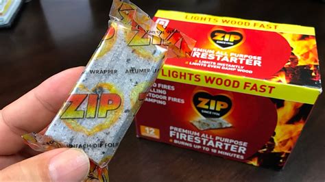How To Use Zip Fire Starter