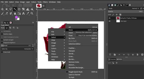 How To Vectorize An Image With Gimp