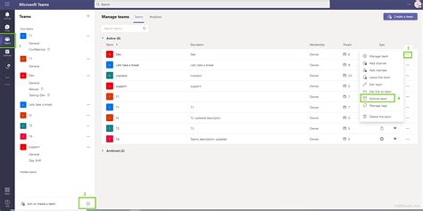 how to view archived teams in microsoft teams