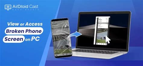how to view broken phone screen on computer without usb debugging android