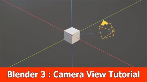 How To View Camera Blender
