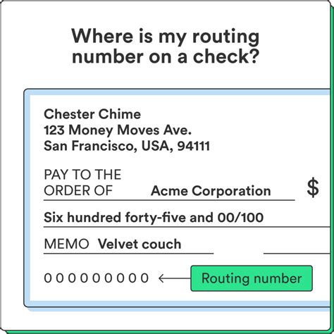 how to view chime routing number