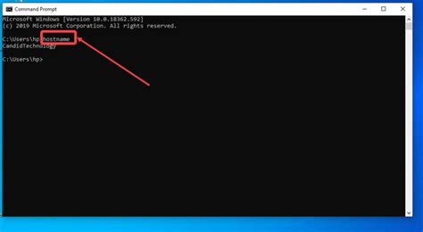 how to view computer name in cmd
