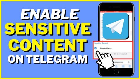 how to view explicit content in telegram ios