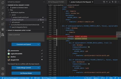 how to view github code in vs code