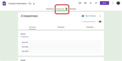 how to view google form responses in mobile