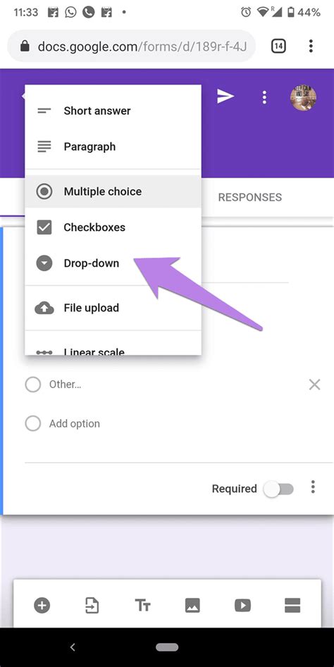 how to view google forms on mobile