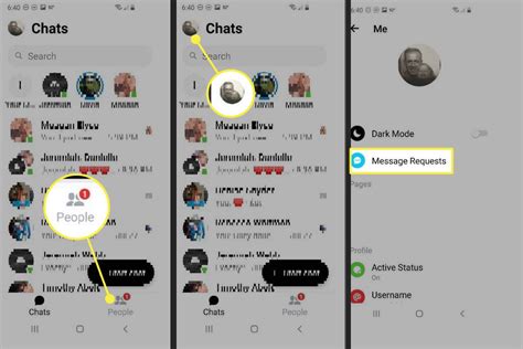 how to view hidden messages in messenger