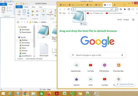 how to view html notepad in browser
