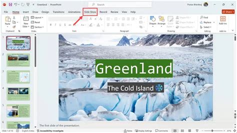 how to view notes in powerpoint while presenting with one monitor on teams