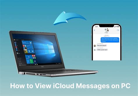 how to view text messages on icloud from pc