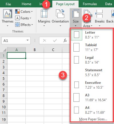 How To View The Size Of Each Sheet In Excel