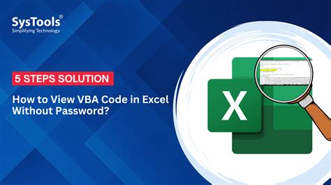 how to view vba code in excel without password