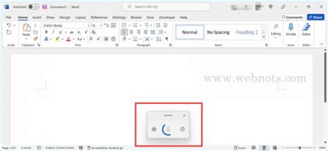 how to voice type in ms word shortcut