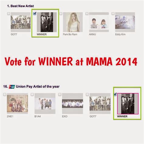how to vote for mama