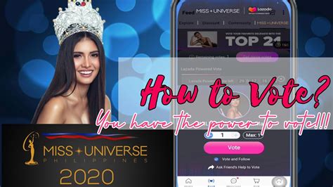 how to vote in miss universe