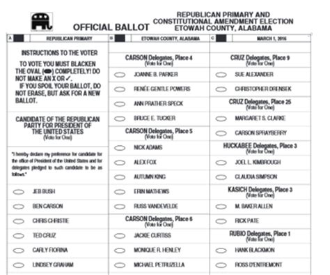 how to vote in republican primary