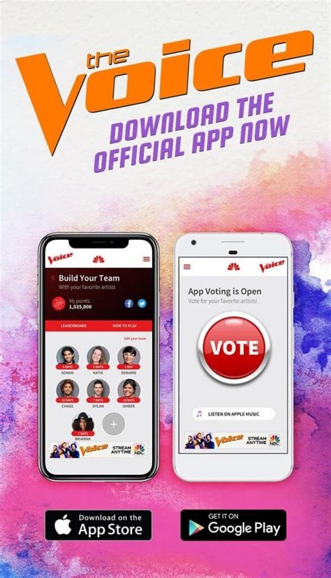 how to vote on the voice app