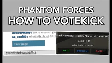 how to votekick in weaponry