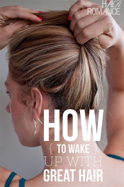 How To Wake Up With Good Hair Guys  Tips And Tricks