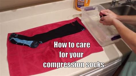 how to wash compression sleeves