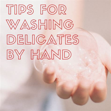 How To Wash Delicate