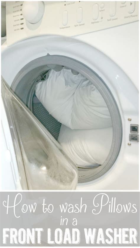 How To Wash Pillows In Front Loading Washer