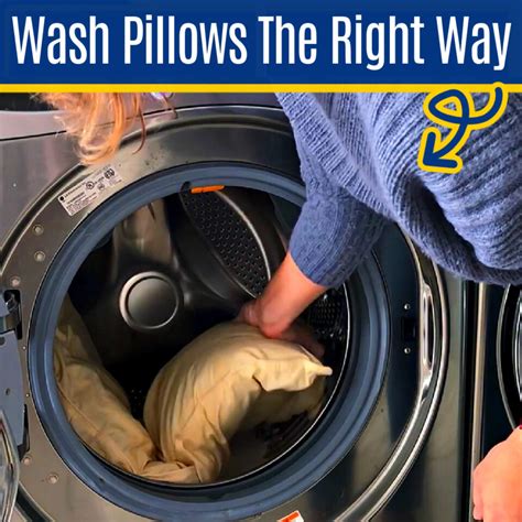 How To Wash Pillows In Washing Machine With Agitator