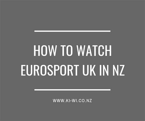 how to watch eurosport in the uk