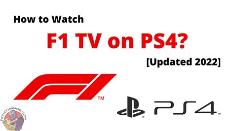 how to watch f1 tv on ps4
