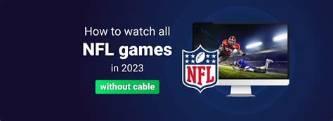 how to watch nfl today without cable