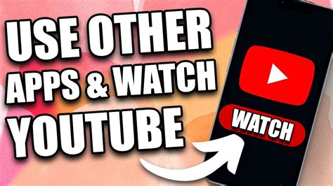 how to watch youtube while using other apps