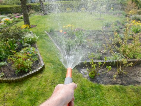 how to water a garden without a hose