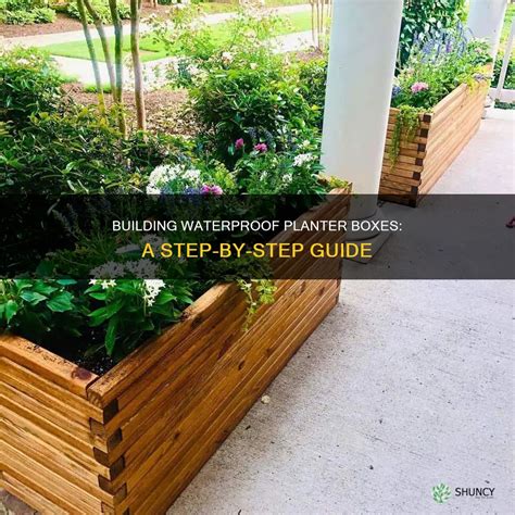 How To Waterproof Planter Boxes