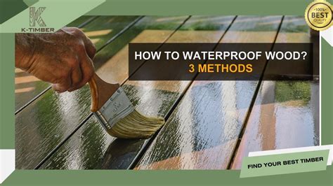 How To Waterproof Timber
