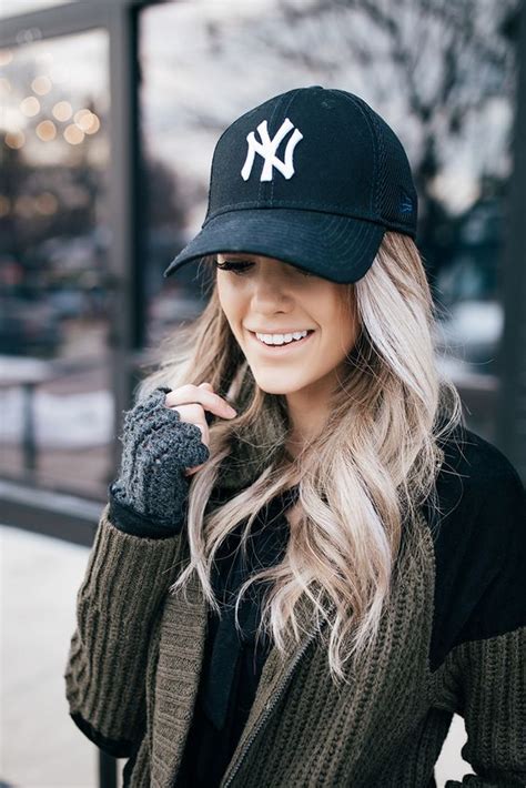 This How To Wear A Baseball Cap With Long Hair Girl Trend This Years