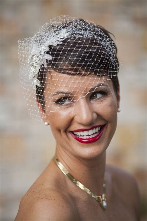 Perfect How To Wear A Birdcage Veil With Short Hair For Long Hair