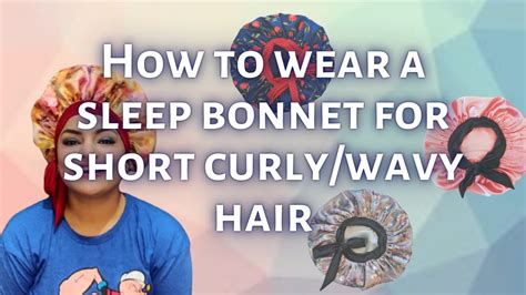 This How To Wear A Bonnet To Sleep With Curly Hair For New Style