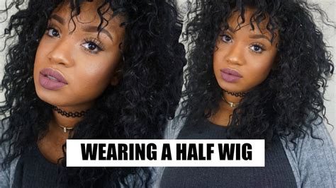 Perfect How To Wear A Half Wig Hairstyles Inspiration