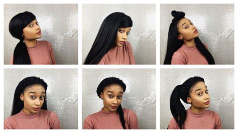  79 Gorgeous How To Wear A Half Wig With No Leave Out For Hair Ideas