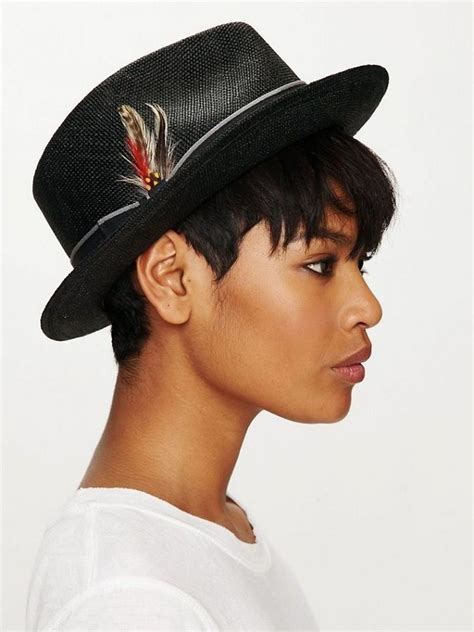 Fresh How To Wear A Hat With Short Hair With Simple Style