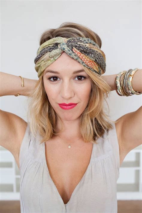 79 Popular How To Wear A Scarf As A Headband With Short Hair For Long Hair
