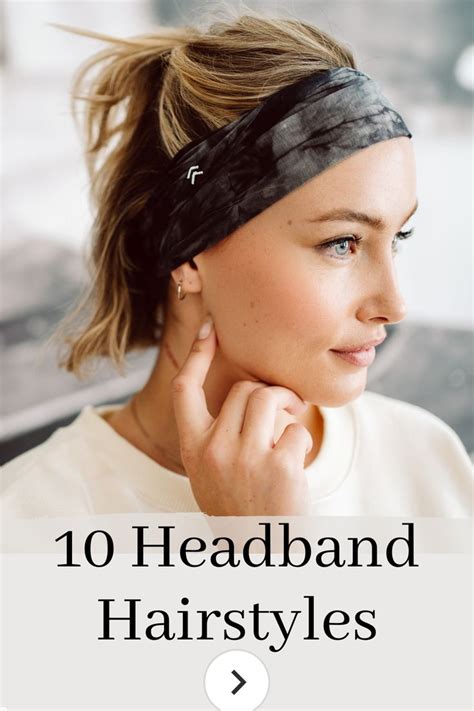 Unique How To Wear A Workout Headband With Short Hair For Short Hair