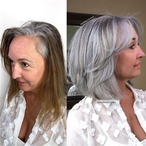  79 Ideas How To Wear Grey Hair For Bridesmaids
