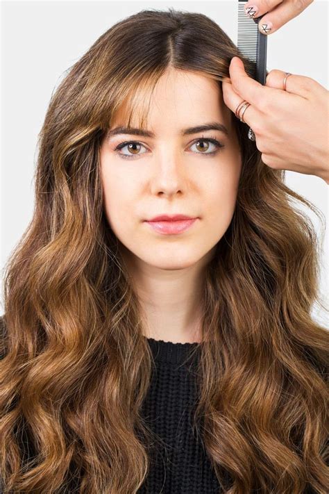 The How To Wear Hair While Growing Out Bangs With Simple Style