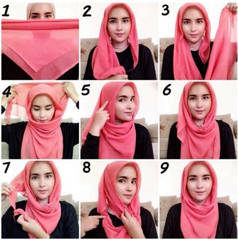Hijab Kebaya Segi Empat Image